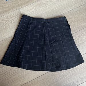 American Apparel grid mini skirt